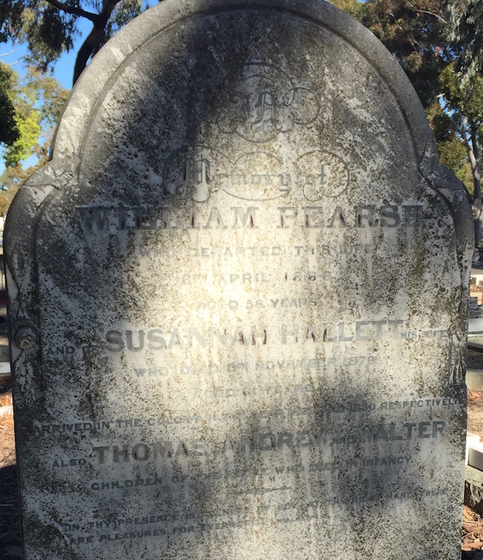 pearse gravestone