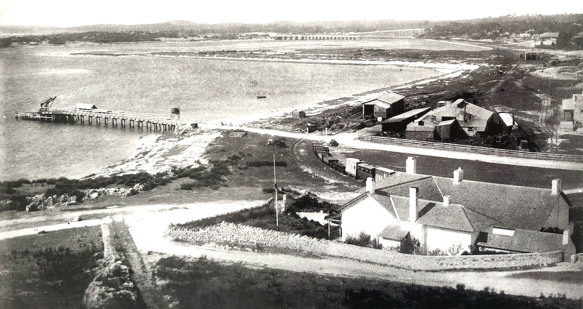 river jetty