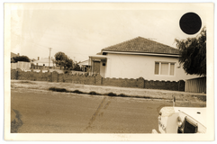 Side of house on Attfield Street