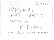 Note (verso)