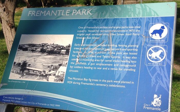 freo park sign